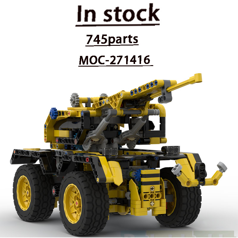 Agriculture Farming Education - MOC-271416 ชุดตัวต่อเครนอเนกประสงค์สำหรับการเกษตร 745 ชิ้น ของขวัญของเล่นเพื่อการศึกษาสำหรับผู้ใหญ่ในวันเกิด