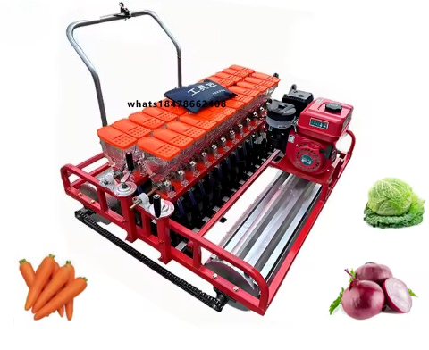 Farming And Agriculture - เครื่องปลูกผักอัตโนมัติแบบหลายแถวพร้อมฟังก์ชันใส่ปุ๋ยสำหรับการใช้งานในงานเกษตรกรรม