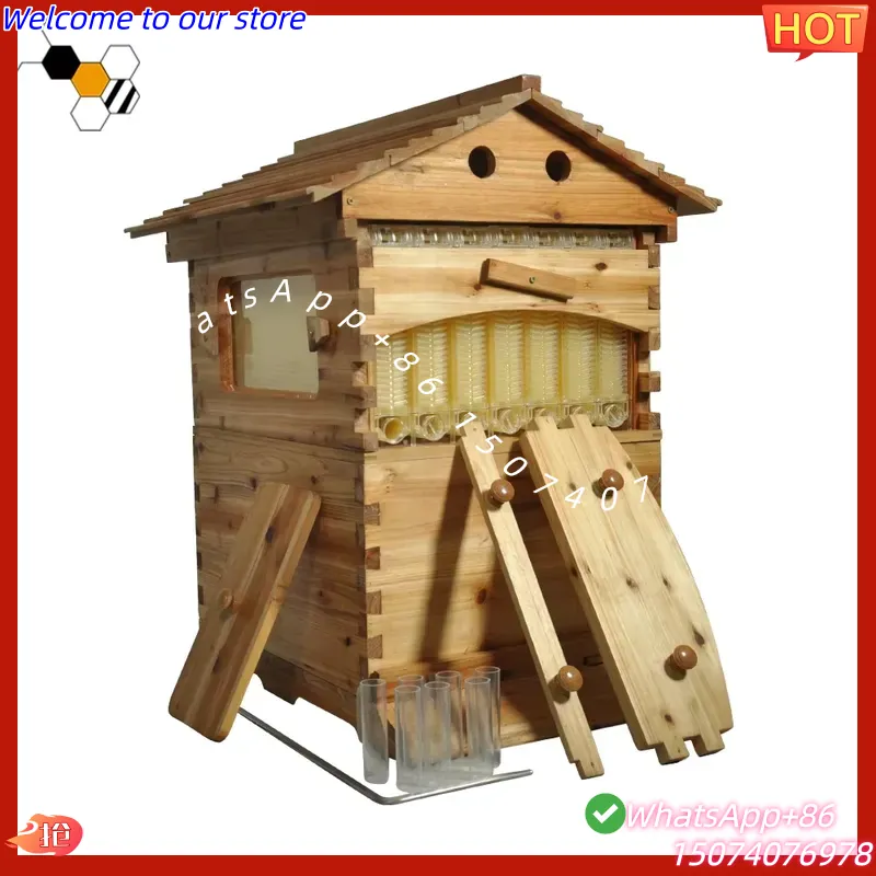 รังผึ้งอัตโนมัติแบบไหลเองได้ ป - Beehive Frame Wax บทวิจารณ์และราคา