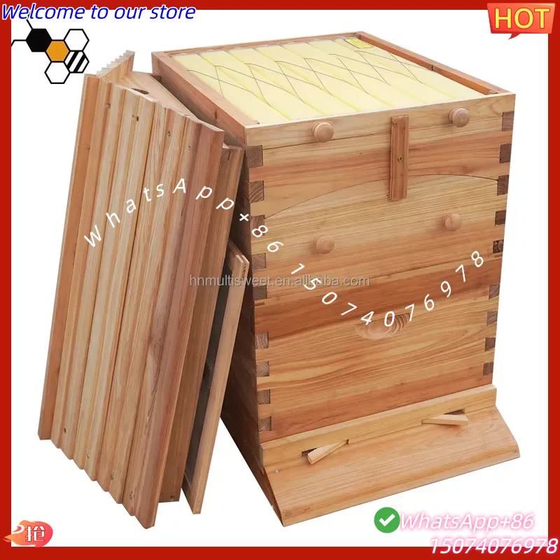 รังผึ้งอัตโนมัติแบบไหลเองได้ ป - Beehive Frame Wax บทวิจารณ์และราคา