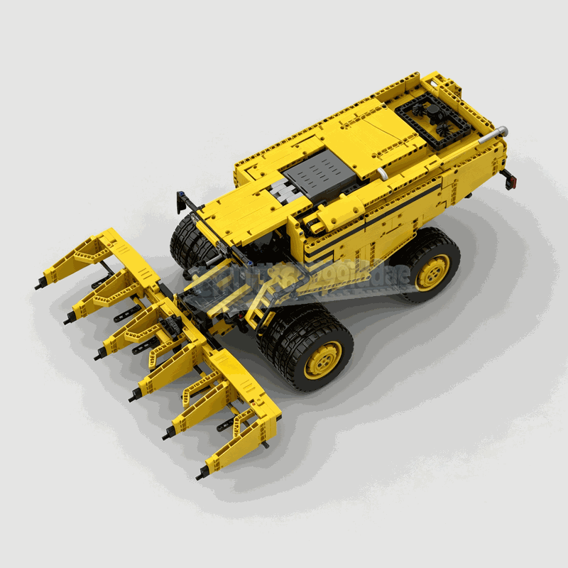 1587 ชิ้น โมเดลรถเก็บเกี่ยวทาง - Agriculture Farming Education บทวิจารณ์และราคา