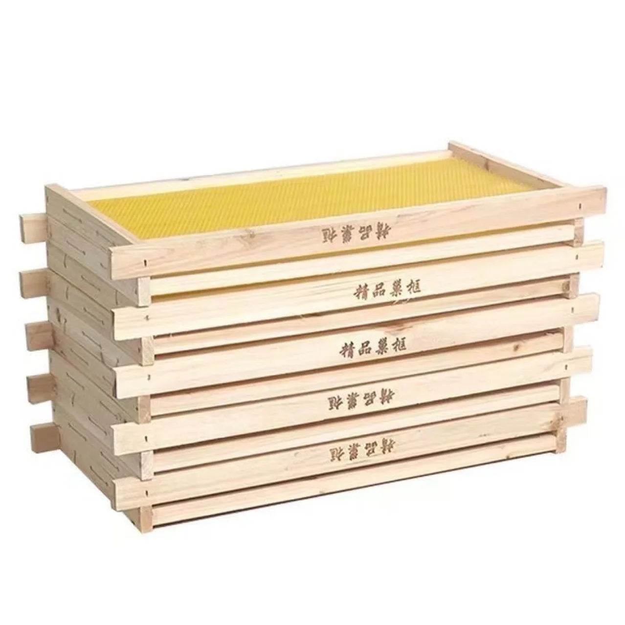 ชุดรังผึ้ง 8 เฟรม พร้อมแผ่นรัง - Beehive Frame Wax บทวิจารณ์และราคา