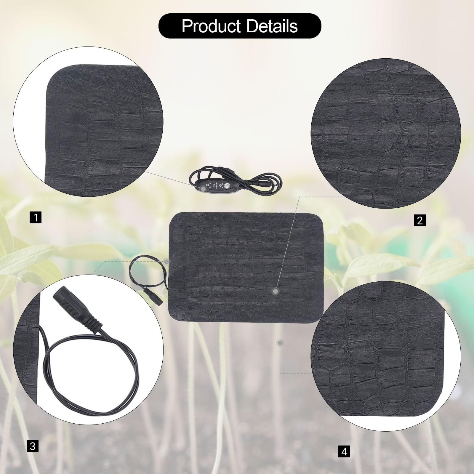 แผ่นทำความร้อนสำหรับเพาะเมล็ดแ - Seedling Heat Mat บทวิจารณ์และราคา