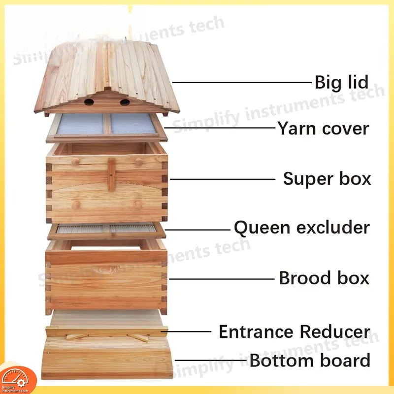 อุปกรณ์เลี้ยงผึ้งแบบรังผึ้งไหล - Beehive Frame Wax บทวิจารณ์และราคา